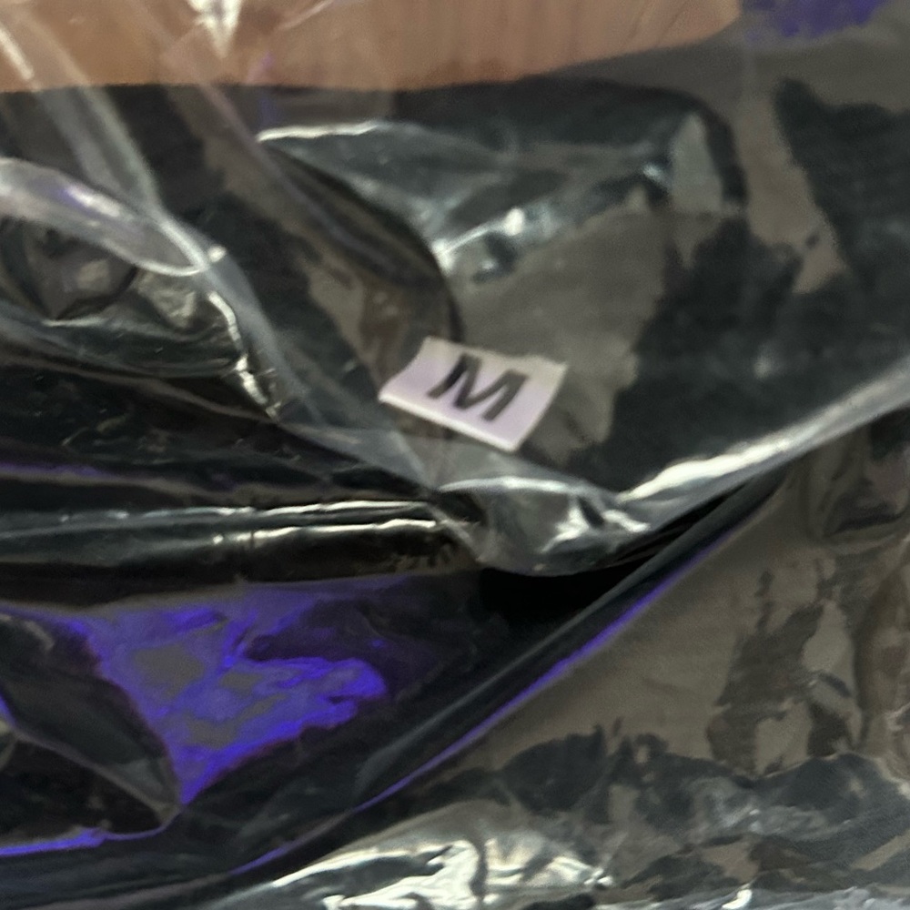 New in the bag black sweatshirt and sweatpants sealed in package.  Sz S, Med, XL - Picture 11 of 13